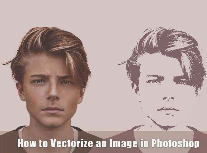 Comment vectoriser une image dans Photoshop