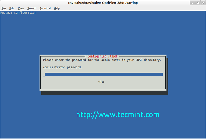 Instale el servidor OpenLDAP y administre con phpldapadmin en Debian/Ubuntu