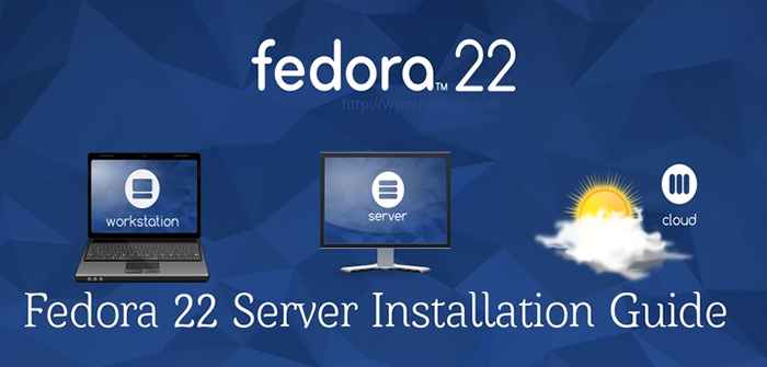 Pemasangan Fedora 22 Server dengan tangkapan skrin