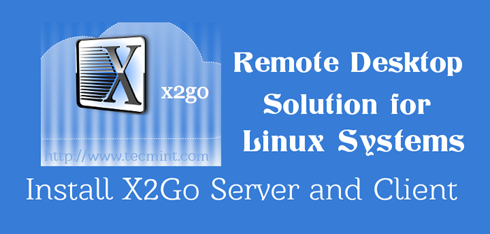 Installation et configuration du serveur et client X2GO sur Debian 8