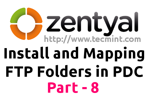 Memasang pelayan FTP dan pemetaan direktori FTP di Zentyal PDC - Bahagian 8