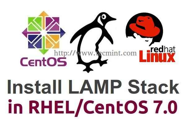 Installation de lampe (Linux, Apache, Mariadb, PHP / Phpmyadmin) dans Rhel / Centos 7.0