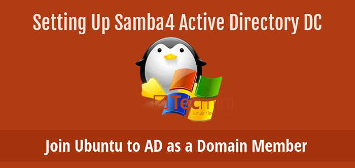 Integre o Ubuntu 16.04 AD como membro de domínio com Samba e Winbind - Parte 8