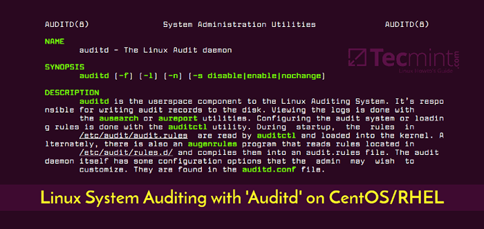 Pelajari Audit Sistem Linux dengan Alat AuditD di CentOS/RHEL