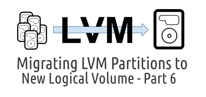 Migrasi partisi LVM ke volume logis baru (drive) - Bagian VI