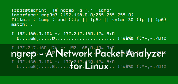 NGREP - Penganalisis paket rangkaian untuk Linux