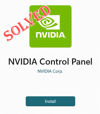 Panel de control de NVIDIA no abre / funcionan en Windows 11 Fix
