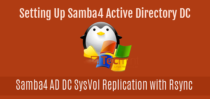 Configurer la réplication Sysvol à travers deux Samba4 AD DC avec RSYNC - Partie 6