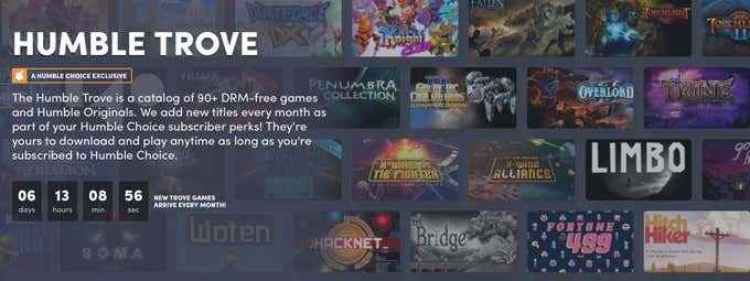 5 game trove sederhana terbaik