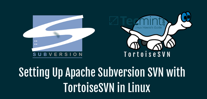 Die ultimative Anleitung zum Einrichten von Apache -Subversion SVN und Tortoisesvn zur Versionskontrolle