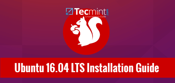 Ubuntu 16.04 LTS (Xenial Xerus) Installationshandbuch