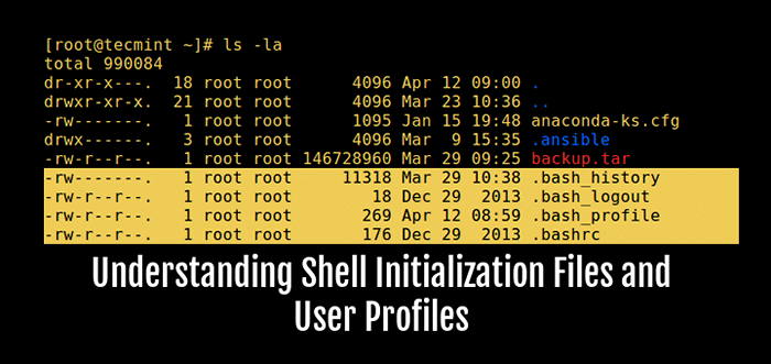 Comprender los archivos de inicialización de shell y los perfiles de usuario en Linux