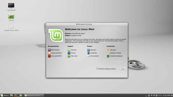 Naik taraf Linux Mint 15 (Olivia) ke Linux Mint 16 (Petra)