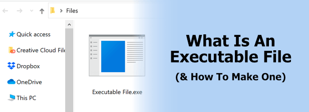 Was ist eine ausführbare Datei und wie erstellt man eine