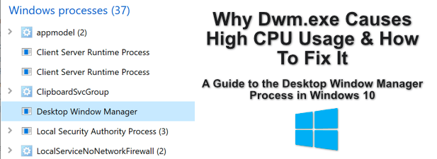 Mengapa DWM.exe menyebabkan penggunaan CPU tinggi dan cara memperbaikinya