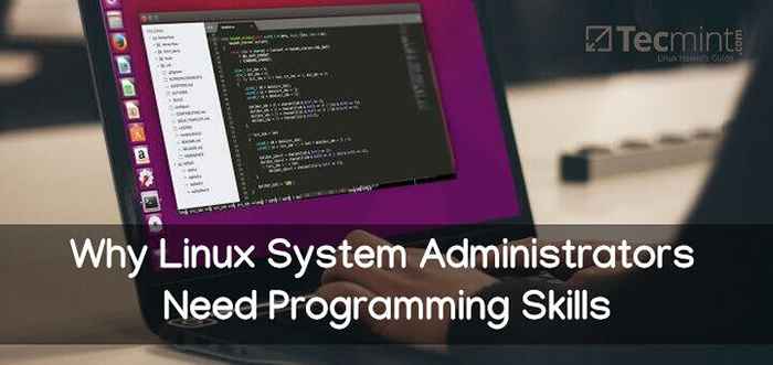 Por que os administradores do sistema Linux precisam de habilidades de programação