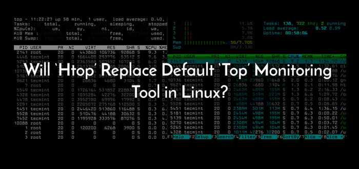 Will 'HTOP' substituirá o padrão 'Top' Monitoring Tool no Linux?