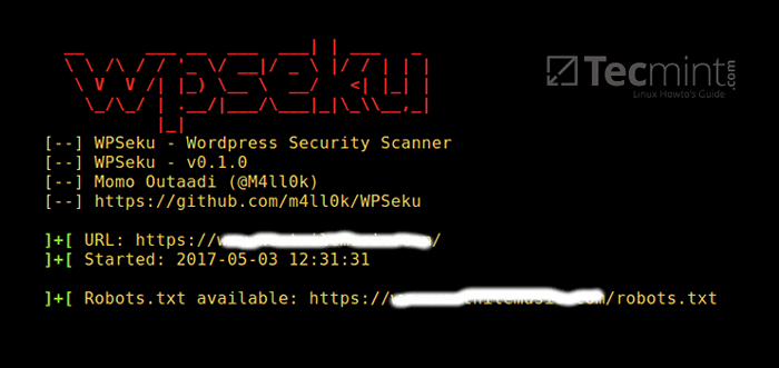 WPSEKU un escáner de vulnerabilidad para encontrar problemas de seguridad en WordPress