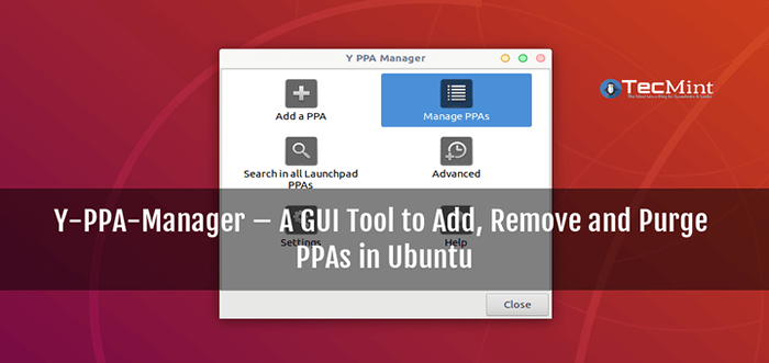 Y-pA-Manager-łatwo dodaj, usuń i usuń PPA w Ubuntu