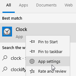 Corrija o aplicativo de relógio que não carrega o problema no Windows 11
