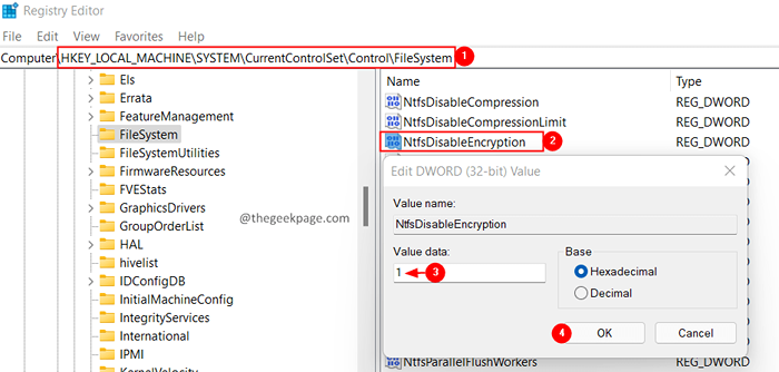 Betulkan kandungan enkripsi untuk mengamankan pilihan data yang dibasuh di Windows 11/10