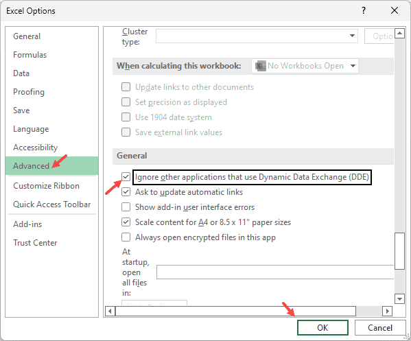 Fix Excel no puede completar esta tarea con el error de recursos disponibles en MS Excel en Windows 11/10