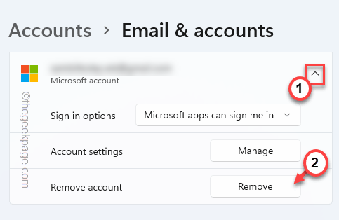 Napraw nie usunąć przycisku, aby odłączyć konto Microsoft w systemie Windows 11, 10