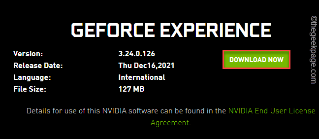 Fix Nvidia GeForce Experience Fixe -Feature Die Aktienfunktion kann nicht eröffnet werden