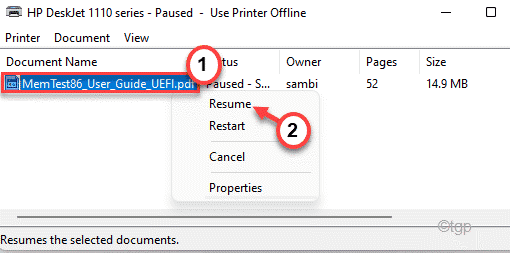 La impresora FIX se detiene y no puede reanudarla en Windows 11/10