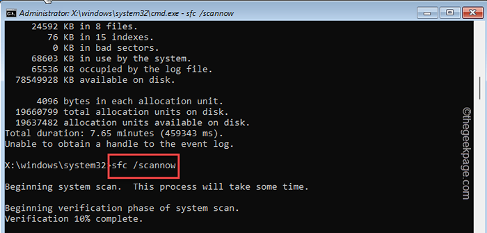 Se corrigió el proceso de inicio 1_initialization_failed en Windows 11, 10