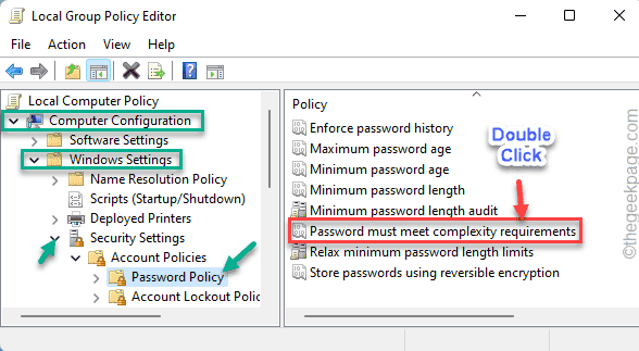 Das korrigierte Kennwort erfüllt nicht die Anforderungen für Passwörter unter Windows 11/10