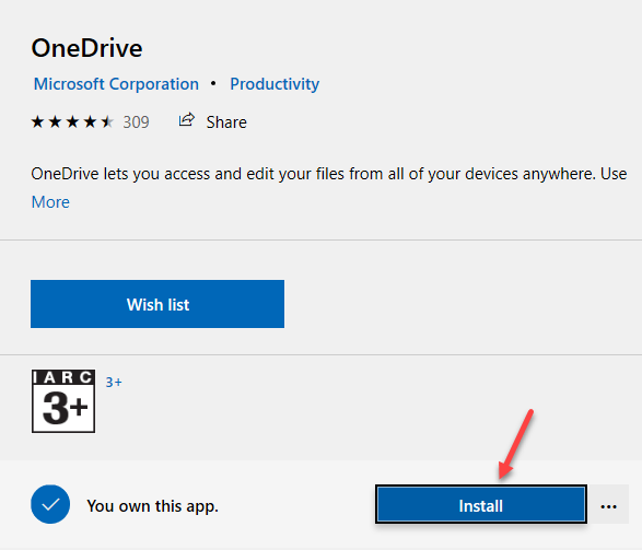 Beheben Sie die Datei oder den Ordner bereits im OneDrive -Fehler vorhanden