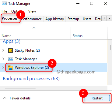 Betulkan tidak dapat mengklik bar tugas di Windows 11