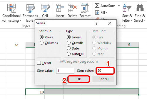 Cómo Llenar Automáticamente Los Datos Secuenciales Utilizando La Serie Fill En Microsoft Excel 9343