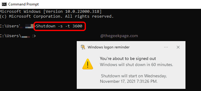 Cómo cerrar automáticamente Windows 11 después de cierto tiempo