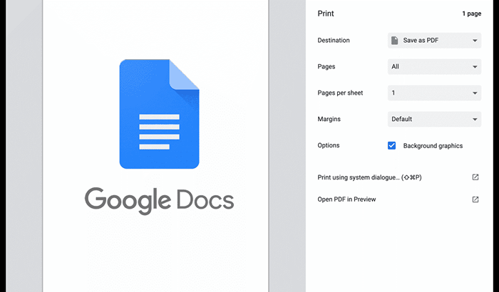 Cara menukar margin dalam Google Docs