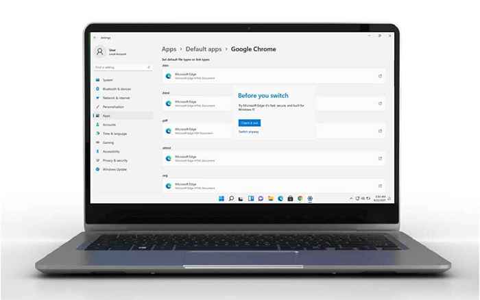 So ändern Sie den Standard -Webbrowser in Windows 11 oder 10