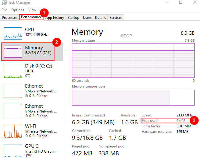 Como verificar slots de RAM usados ​​e vazios sem desmontar seu PC no Windows 11/10