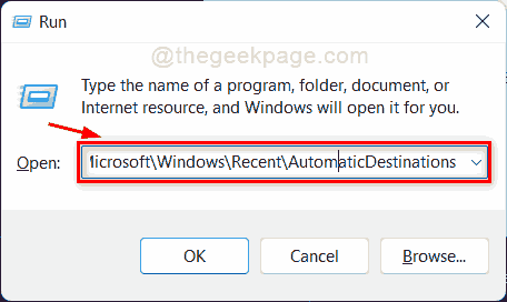 Cómo borrar los datos de saltos en Windows 11