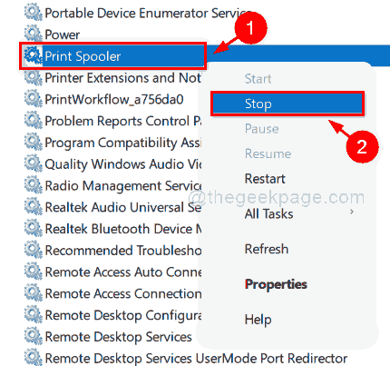 Como limpar a fila da impressora no Windows 11