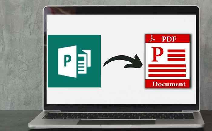 Como converter arquivos do Microsoft Publisher para PDF