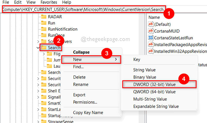 Comment désactiver la recherche de l'option Web dans la recherche de la barre des tâches de Windows 11