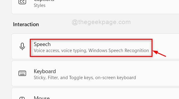 Comment désactiver l'accès vocal depuis le démarrage automatiquement dans Windows 11