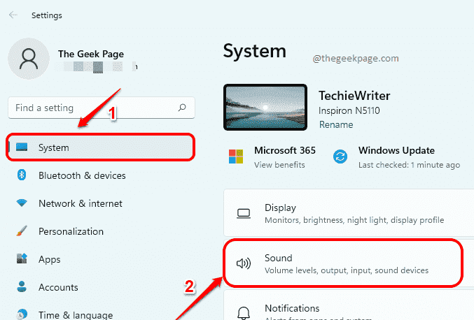 So aktivieren oder deaktivieren Sie die Mono -Audiofunktion in Windows 11