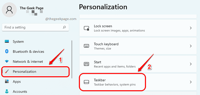 Cara mengaktifkan atau menonaktifkan tombol pencarian di Windows 11 Taskbar
