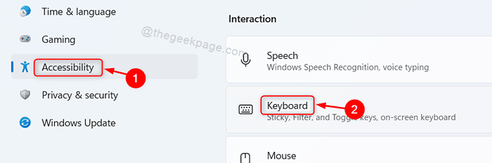 Cara mengaktifkan atau melumpuhkan bunyi papan kekunci sentuh pada windows 11 pc