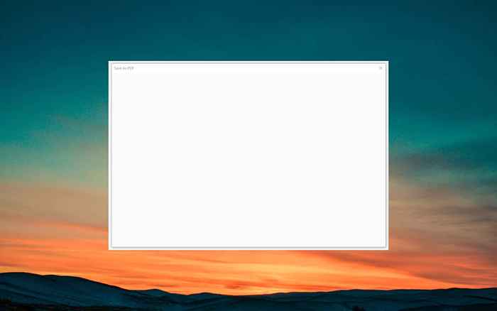 So beheben Sie einen leeren Save As -Screen im Adobe Acrobat Reader