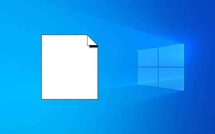 Cara memperbaiki ikon kosong di windows 10