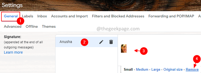 Como corrigir a imagem de assinatura do Gmail não está mostrando um problema