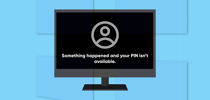 Como corrigir o erro “Algo aconteceu e seu PIN não disponível” no Windows